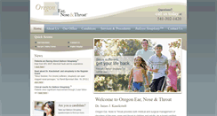 Desktop Screenshot of oregon-ent.com